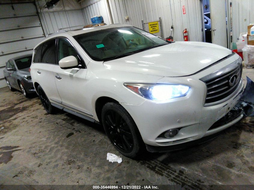 2013 INFINITI JX - 5N1AL0MM3DC302262