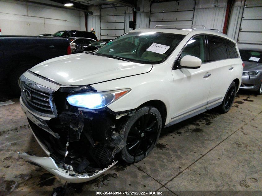 2013 INFINITI JX - 5N1AL0MM3DC302262