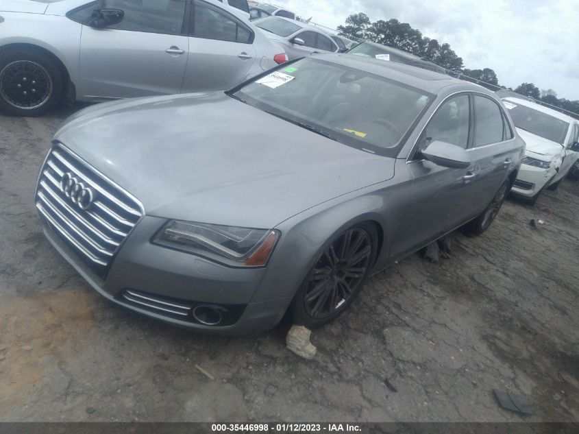 2013 AUDI A8 L 3.0L WAURGAFD9DN013001