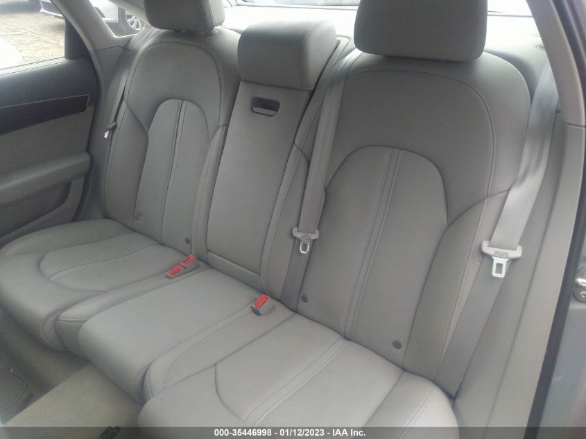 2013 AUDI A8 L 3.0L WAURGAFD9DN013001