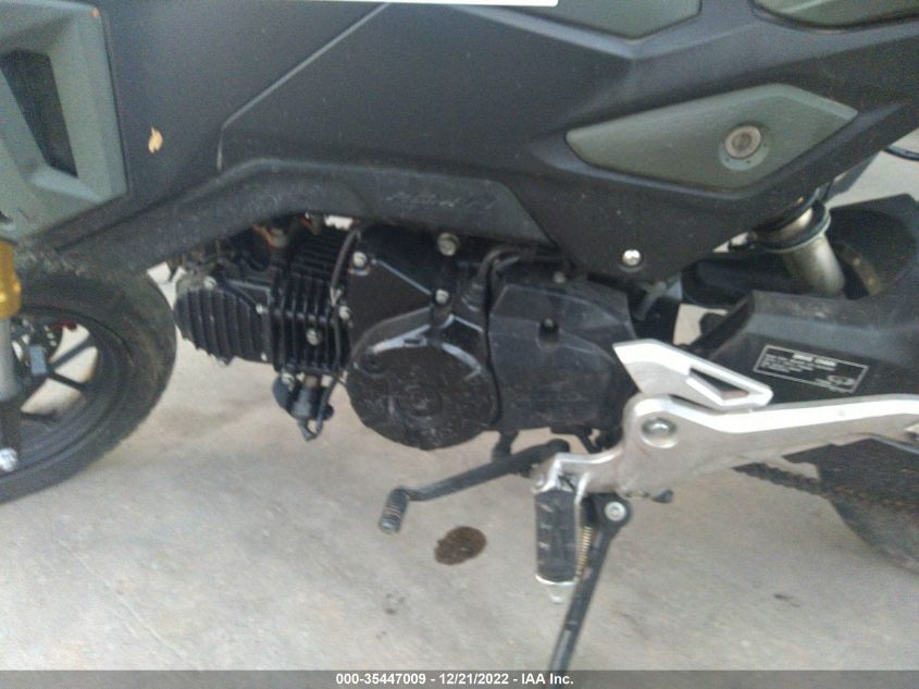 2019 HONDA GROM 125 - MLHJC7514K5105911