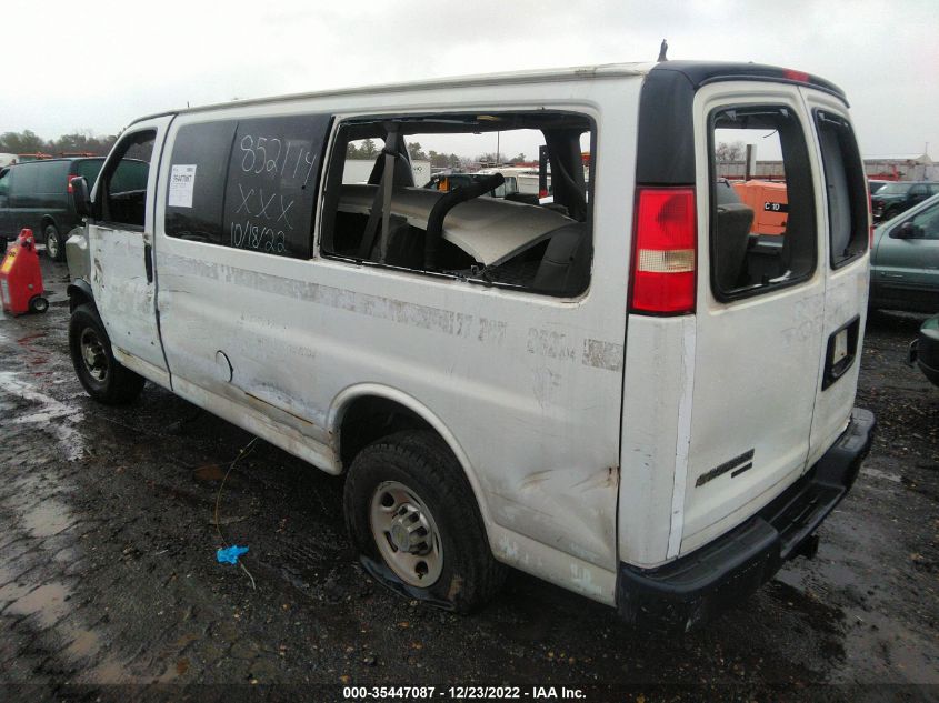 2014 CHEVROLET EXPRESS PASSENGER LS - 1GAWGPFG1E1118457