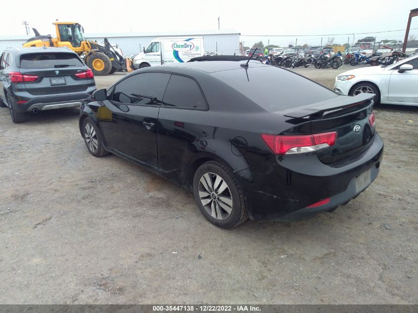 2013 KIA FORTE KOUP EX KNAFU6A20D5737898