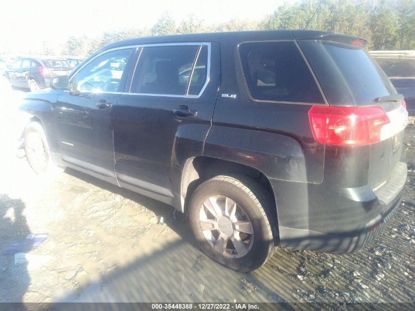 2013 GMC TERRAIN SLE 2GKALMEK3D6391501