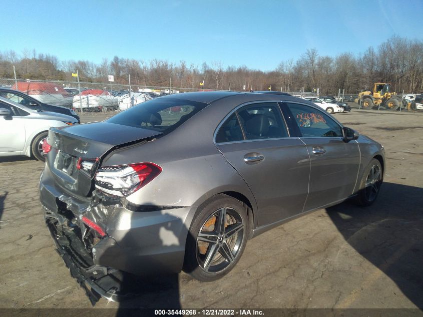 2019 MERCEDES-BENZ A-CLASS A 220 WDD3G4FB8KW010757