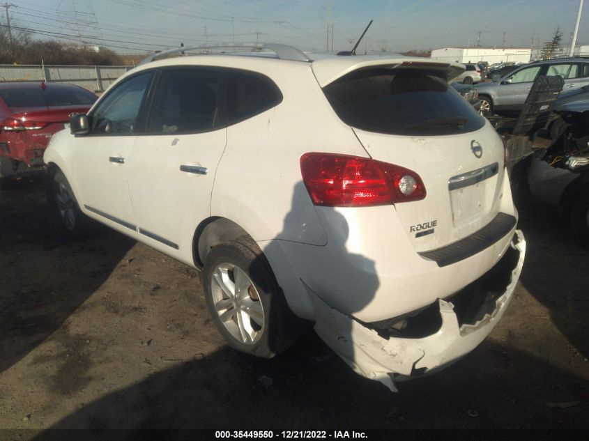 2015 NISSAN ROGUE SELECT S JN8AS5MV9FW750704