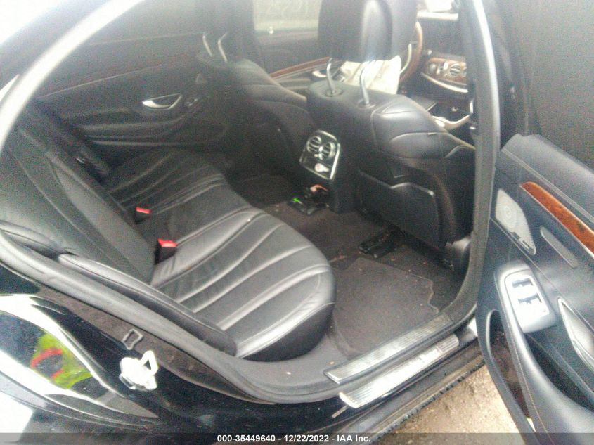 2014 MERCEDES-BENZ S-CLASS S 550 WDDUG8FB0EA035956
