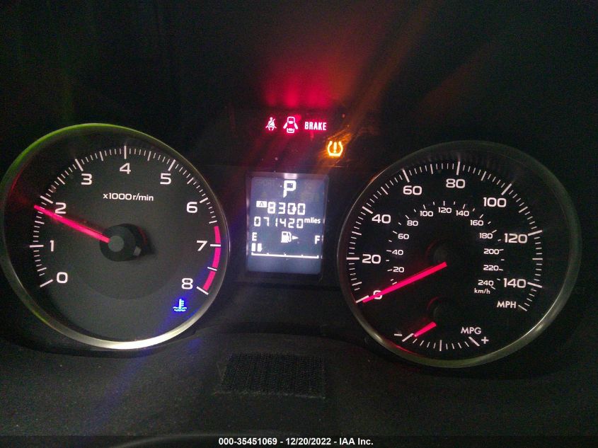 2014 SUBARU XV CROSSTREK LIMITED JF2GPAGC0E8275359
