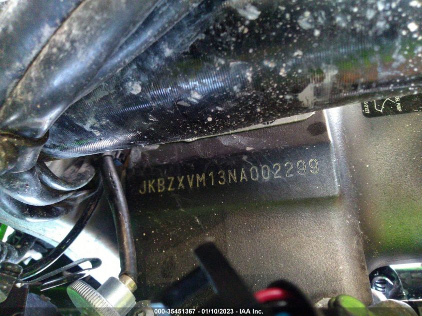2022 KAWASAKI ZX1002 M - JKBZXVM13NA002299