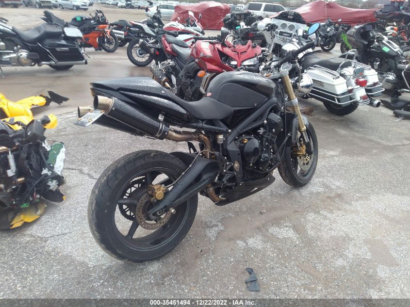 2009 TRIUMPH MOTORCYCLE STREET TRIPLE 675 SMTD01NE49J377290
