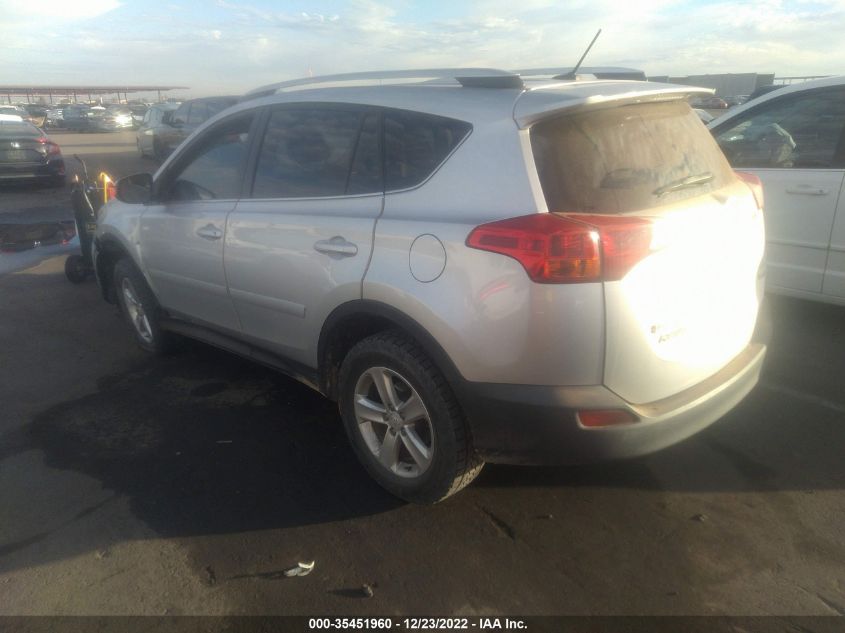 VIN 2T3WFREV1DW028666 2013 TOYOTA RAV4 no.3