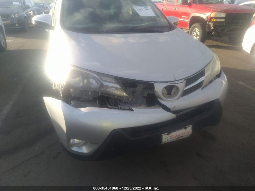 VIN 2T3WFREV1DW028666 2013 TOYOTA RAV4 no.6