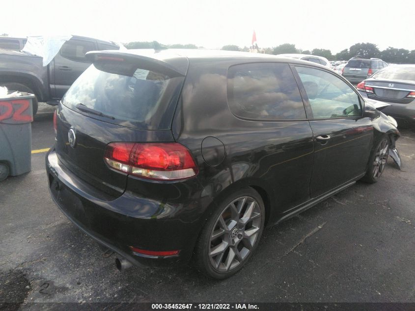 2013 VOLKSWAGEN GTI W/CONV & SUNROOF WVWED7AJ0DW011416