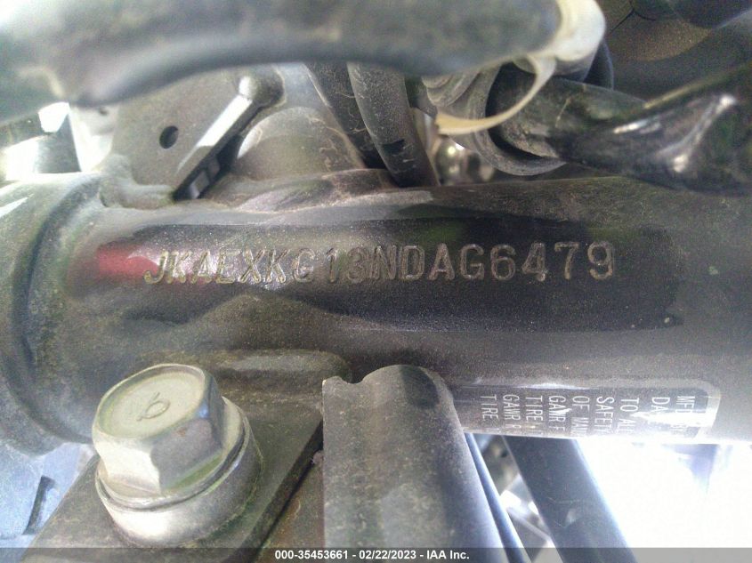 2022 KAWASAKI EX400 JKAEXKG13NDAG6479