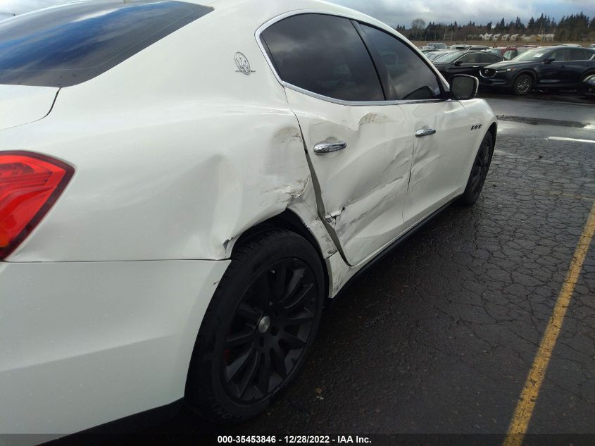 2014 MASERATI GHIBLI S Q4 ZAM57RTA8E1096385