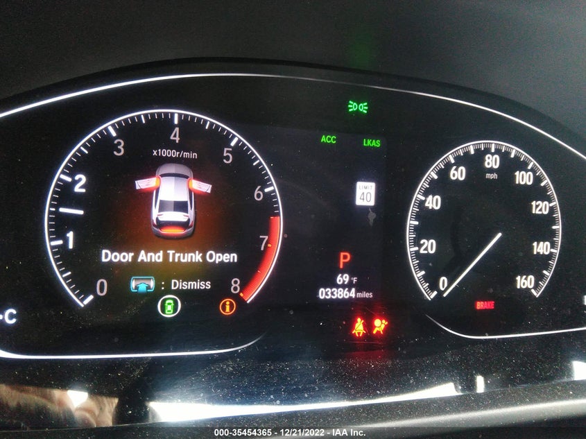 VIN 1HGCV1F30LA039967 2020 HONDA ACCORD SEDAN SPORT