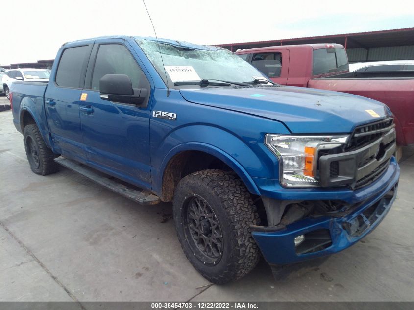 VIN 1FTEW1E50JKE56729 2018 FORD F150 no.1