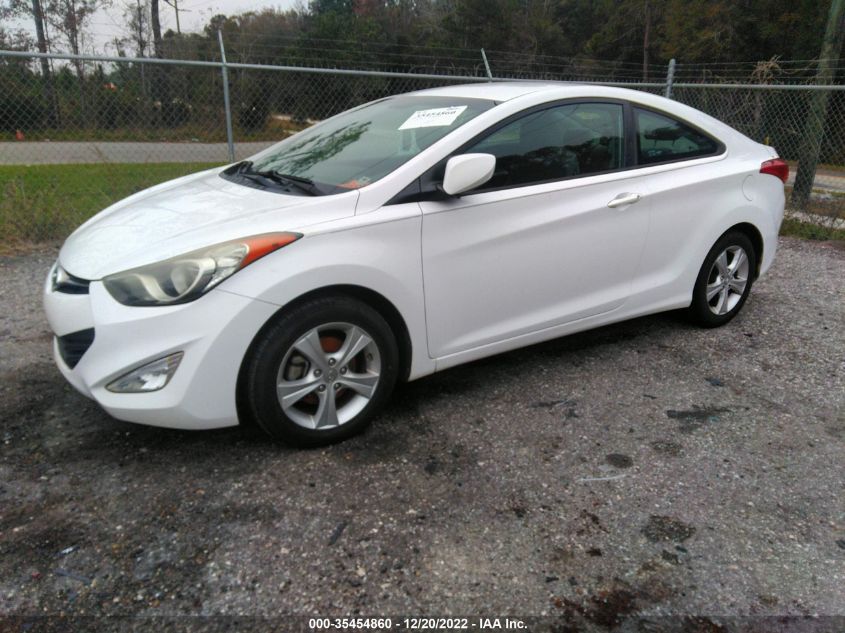 2013 HYUNDAI ELANTRA COUPE GS KMHDH6AE5DU023324