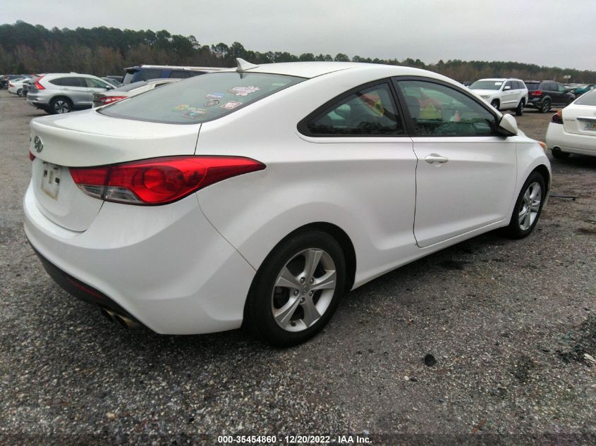 2013 HYUNDAI ELANTRA COUPE GS KMHDH6AE5DU023324