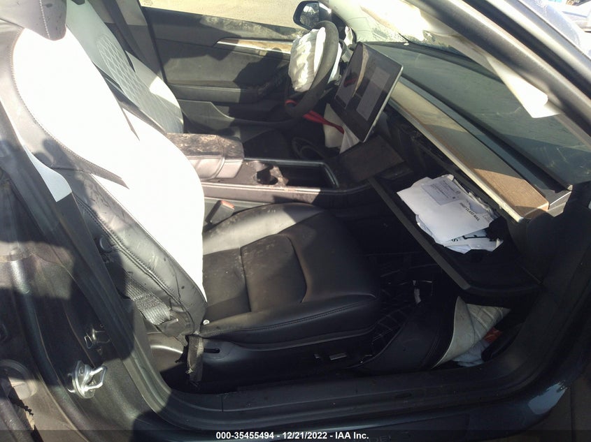 VIN 5YJ3E1EB3MF001990 2021 TESLA MODEL 3 LONG RANGE