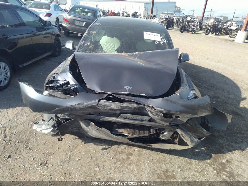 VIN 5YJ3E1EB3MF001990 2021 TESLA MODEL 3 LONG RANGE