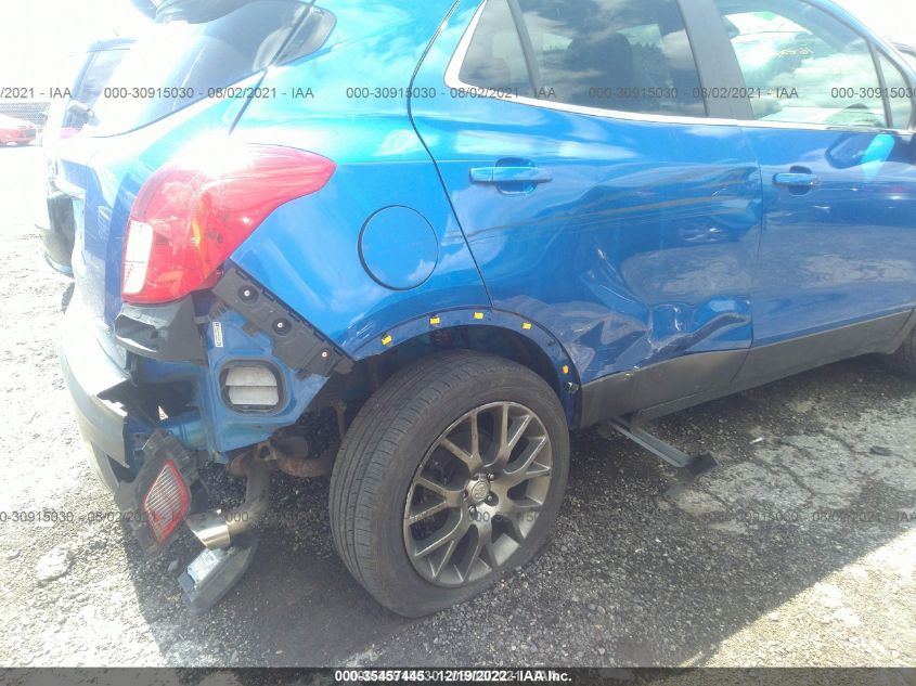 2016 BUICK ENCORE SPORT TOURING KL4CJ1SM7GB692007