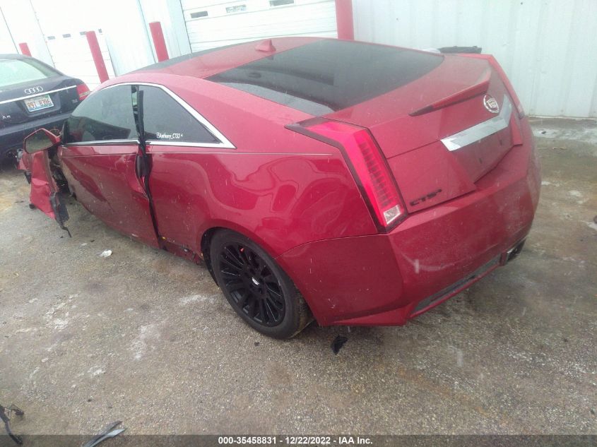 2014 CADILLAC CTS COUPE PREMIUM - 1G6DH1E39E0123437