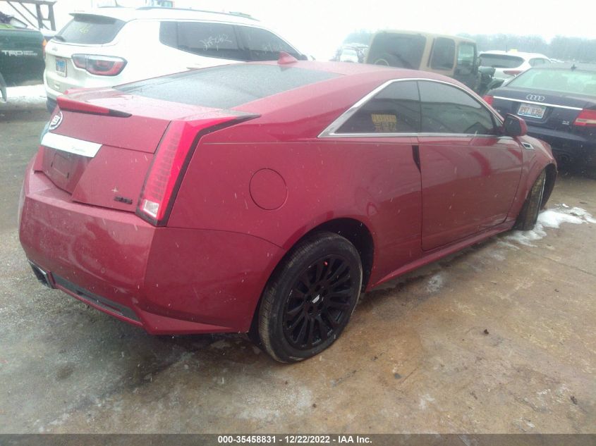 2014 CADILLAC CTS COUPE PREMIUM - 1G6DH1E39E0123437