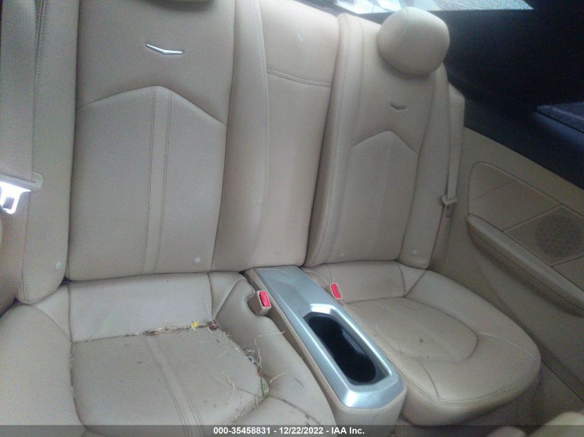 2014 CADILLAC CTS COUPE PREMIUM - 1G6DH1E39E0123437