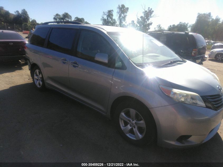 2014 TOYOTA SIENNA LE - 5TDKK3DC0ES489495