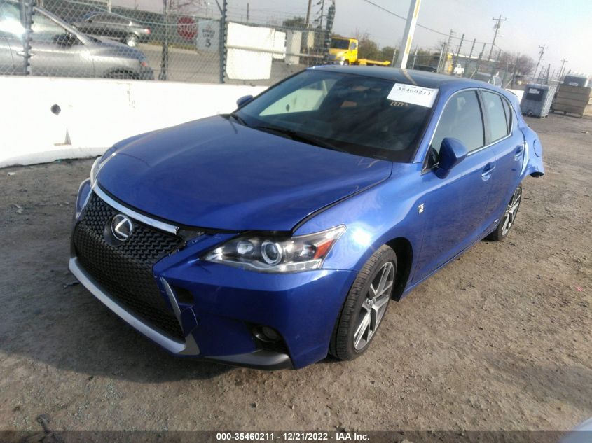 2015 LEXUS CT 200H HYBRID JTHKD5BH7F2216260