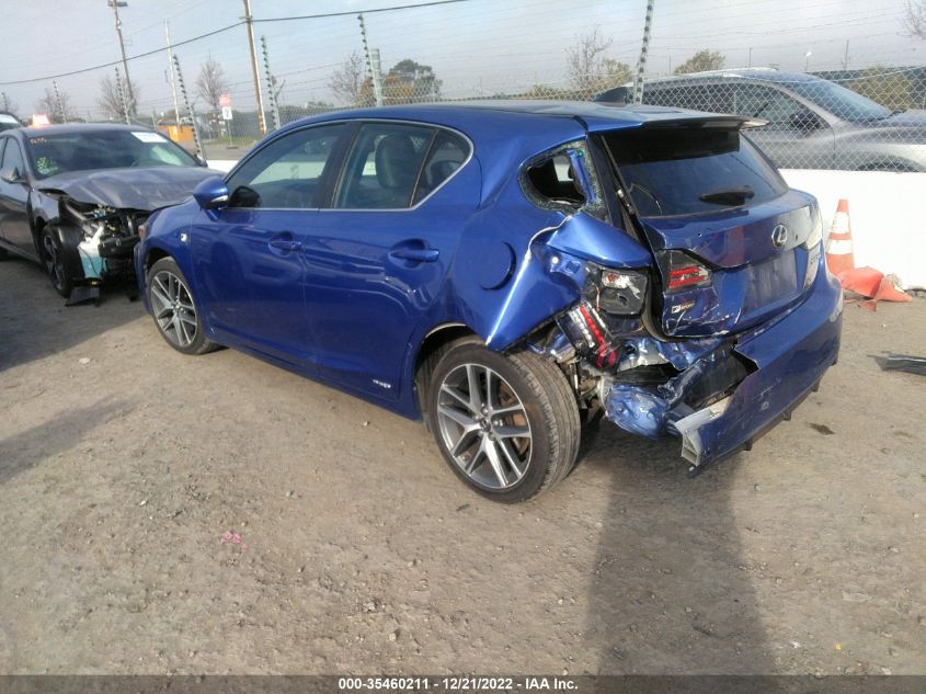 2015 LEXUS CT 200H HYBRID JTHKD5BH7F2216260