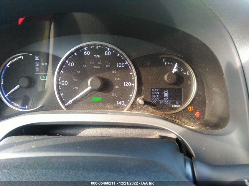 2015 LEXUS CT 200H HYBRID JTHKD5BH7F2216260