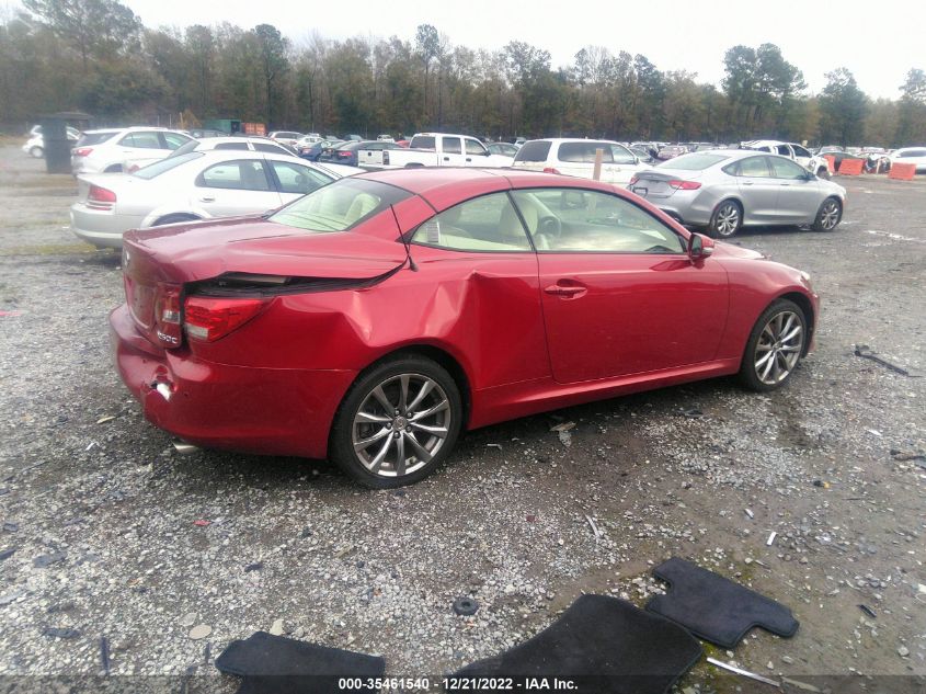 2014 LEXUS IS 250C JTHFF2C20E2530755