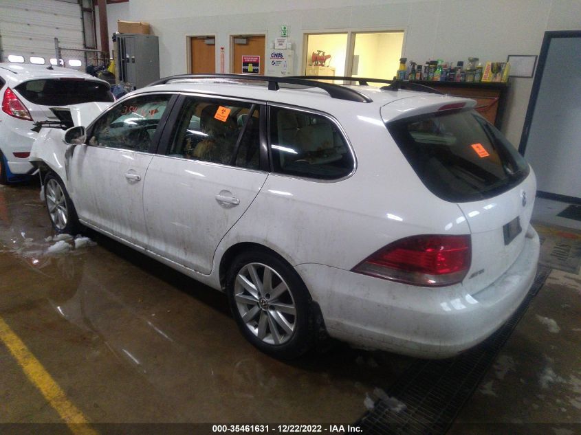 2014 VOLKSWAGEN JETTA SPORTWAGEN TDI W/SUNROOF 3VWPL7AJ2EM611669