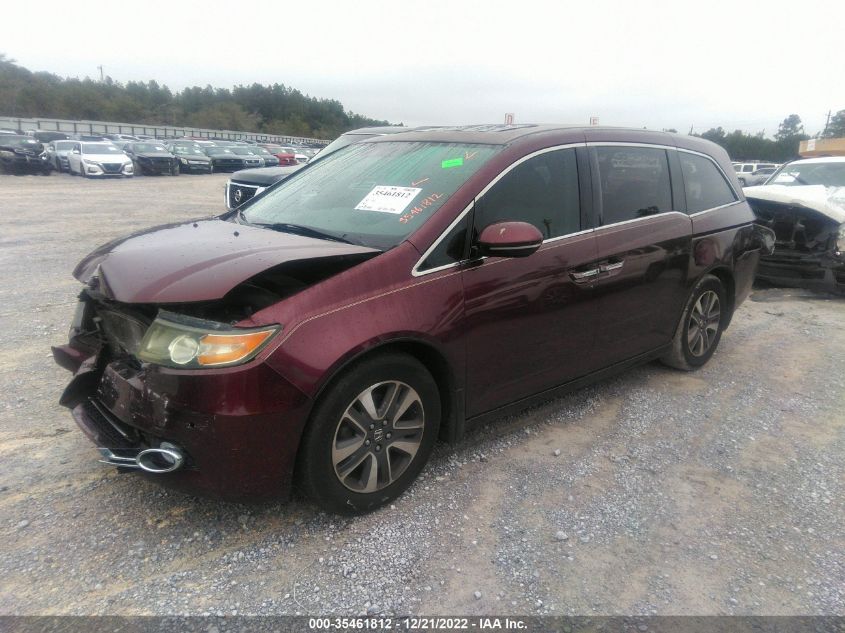 2015 HONDA ODYSSEY TOURING - 5FNRL5H96FB033349