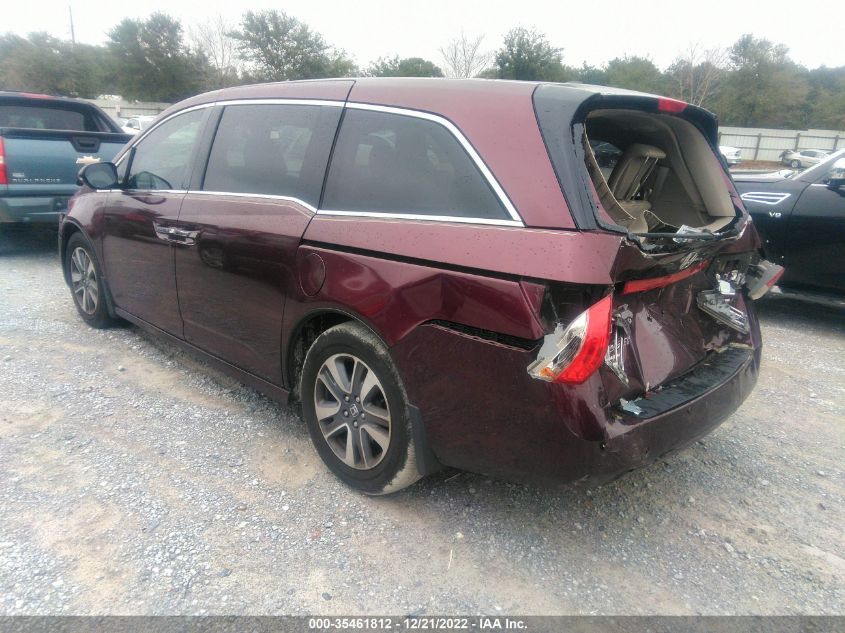 2015 HONDA ODYSSEY TOURING - 5FNRL5H96FB033349