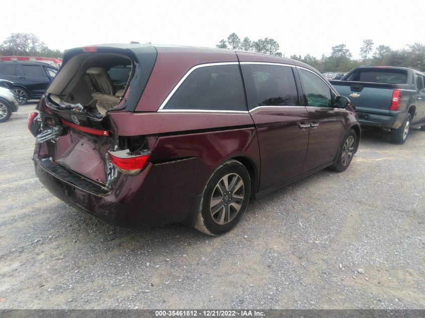 2015 HONDA ODYSSEY TOURING - 5FNRL5H96FB033349