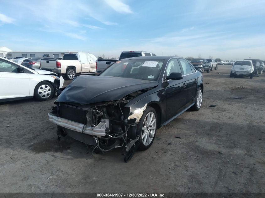 2014 AUDI A4 PREMIUM PLUS WAUFFAFL2EN026008