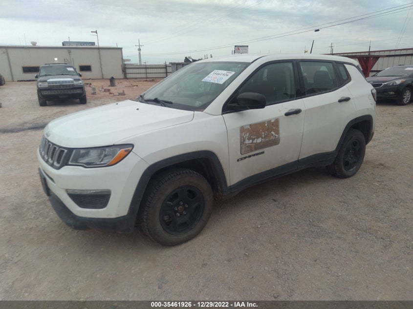 VIN 3C4NJDAB4HT660342 2017 JEEP COMPASS SPORT