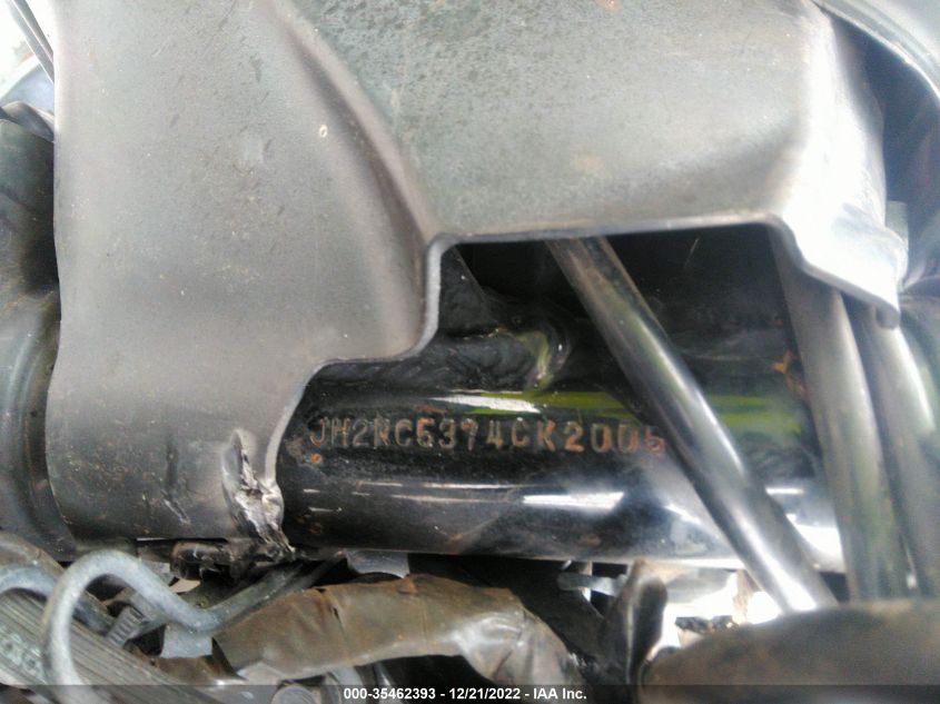 2012 HONDA VT750 C2B JH2RC5374CK200531