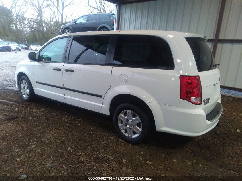 2014 RAM CARGO VAN TRADESMAN 2C4RRGAG9ER149540