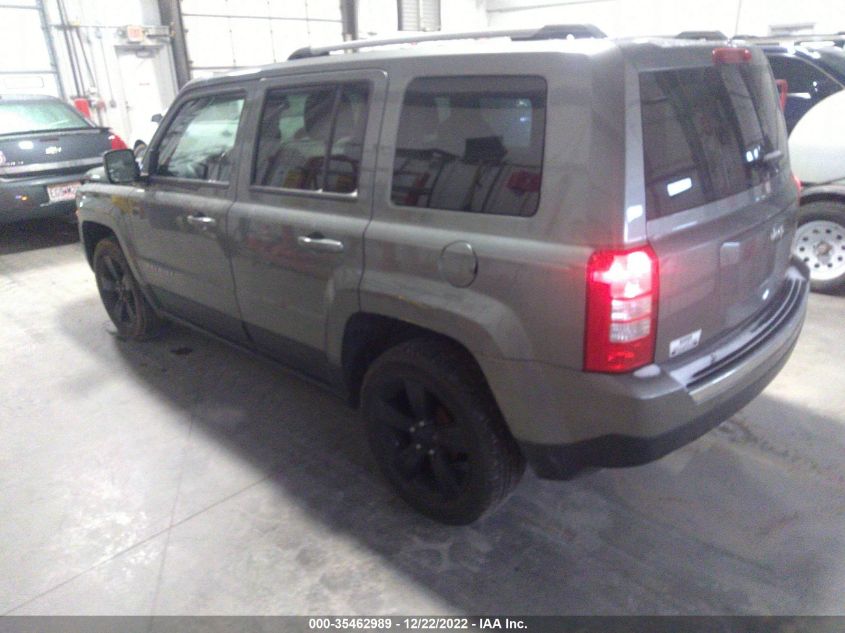 2013 JEEP PATRIOT LATITUDE 1C4NJPFA6DD166601