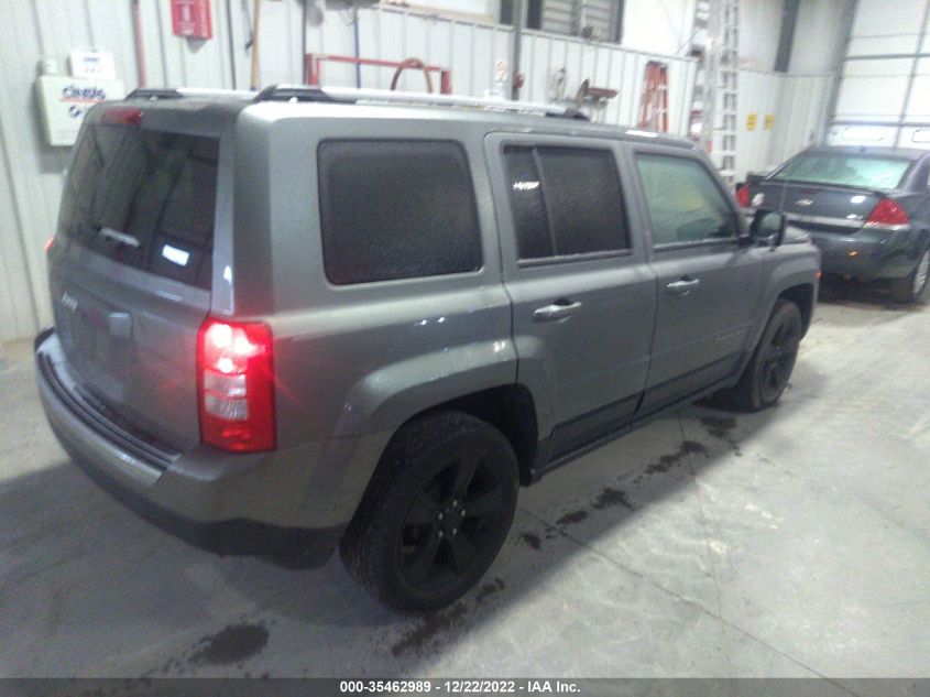 2013 JEEP PATRIOT LATITUDE 1C4NJPFA6DD166601