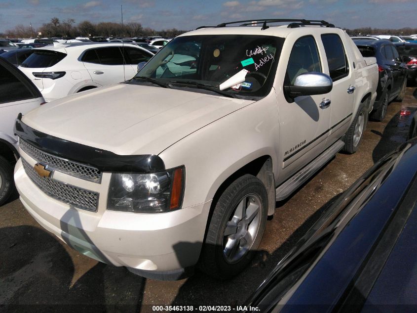2013 CHEVROLET AVALANCHE LTZ 3GNTKGE77DG199031
