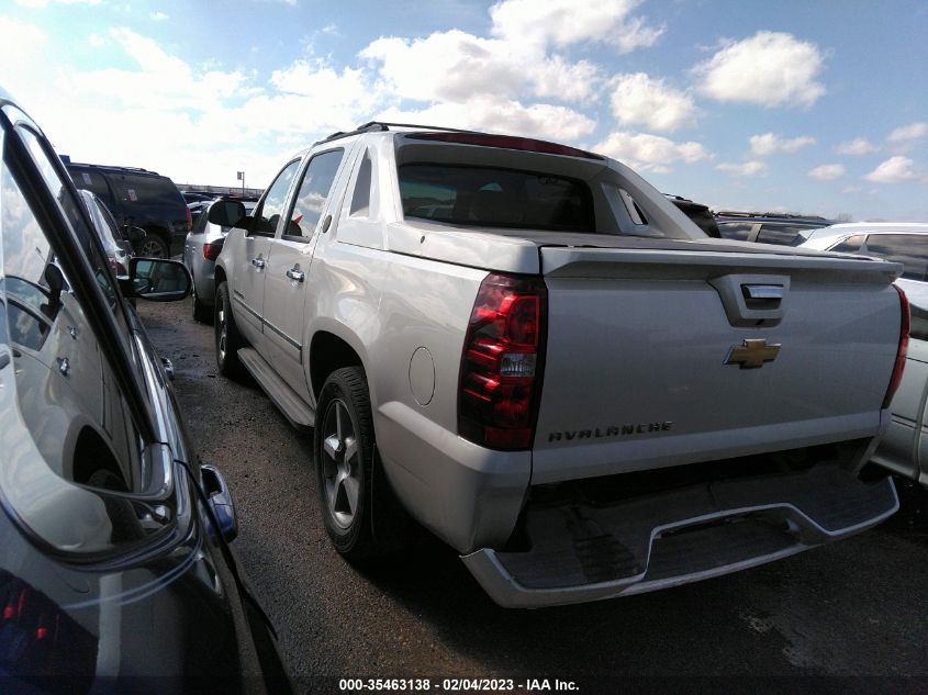 2013 CHEVROLET AVALANCHE LTZ 3GNTKGE77DG199031