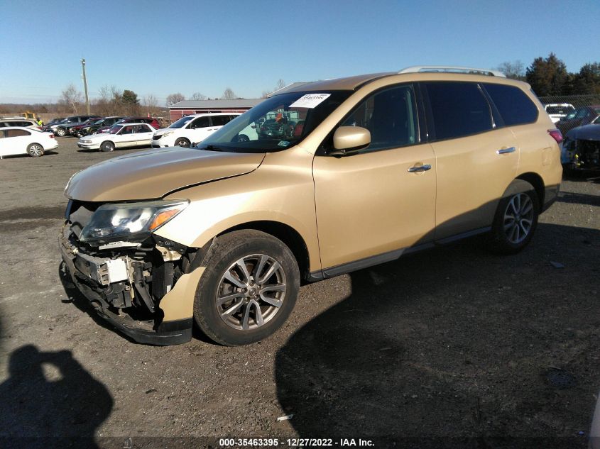2013 NISSAN PATHFINDER SV - 5N1AR2MM9DC667345