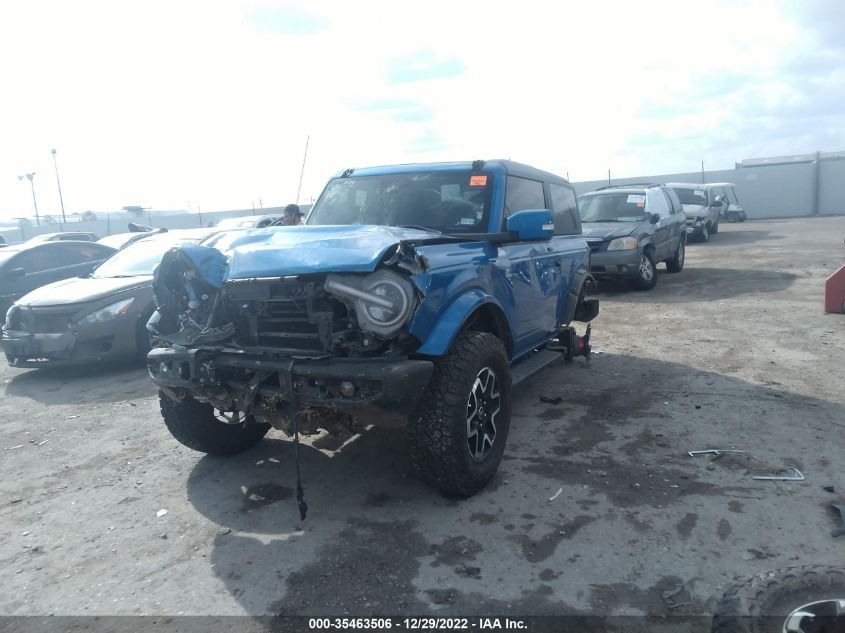 2021 FORD BRONCO BASE/BIG BEND - 1FMDE5CH1MLB08077