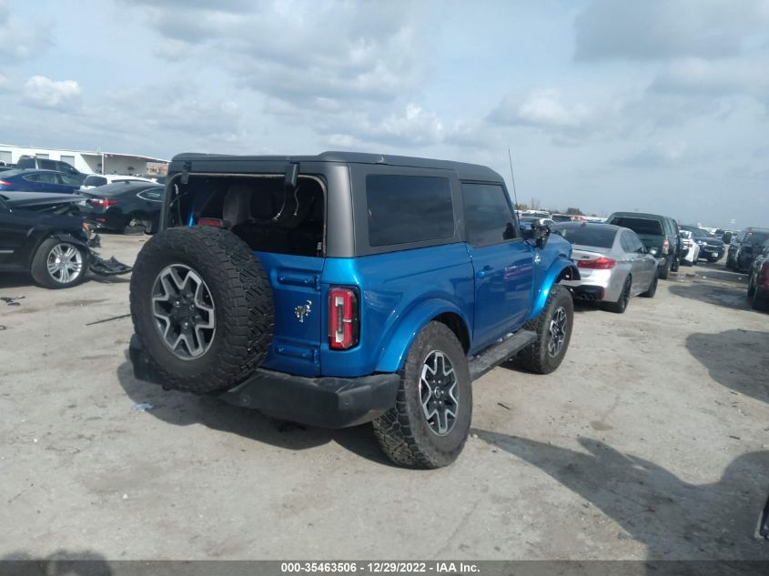 2021 FORD BRONCO BASE/BIG BEND - 1FMDE5CH1MLB08077