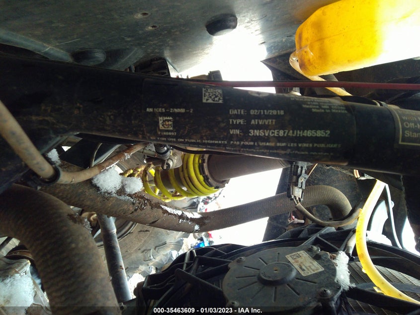 VIN 3NSVCE874JH465852 2018 POLARIS RZR 4 900 EPS